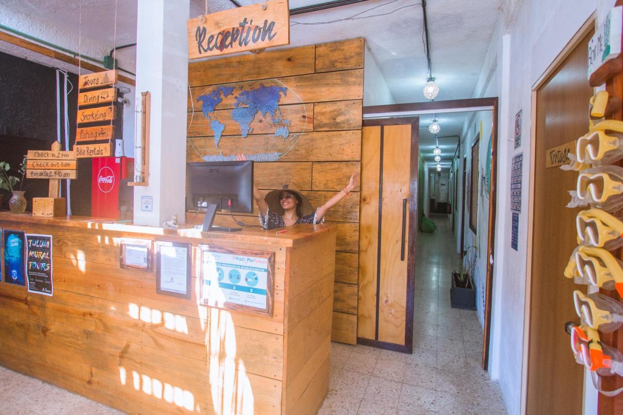 Straw Hat Hostel & Rooftop Bar Tulum Exterior foto