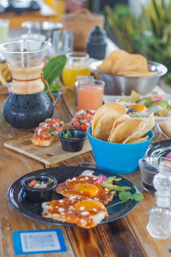 Straw Hat Hostel & Rooftop Bar Tulum Exterior foto